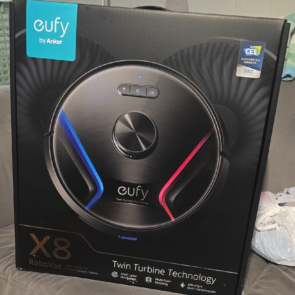 Eufy RoboVac X8 with Twin Turbine Technology